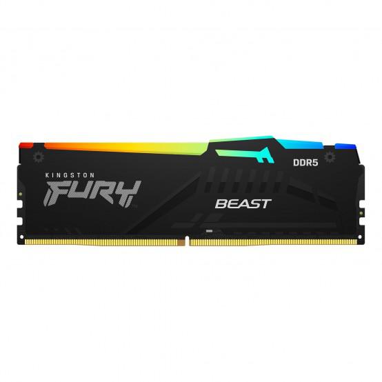 Kingston DDR - gaming 16GB 5600MT/s DDR5 CL36 DIMM FURY Beast, KF556C36BBEA-16