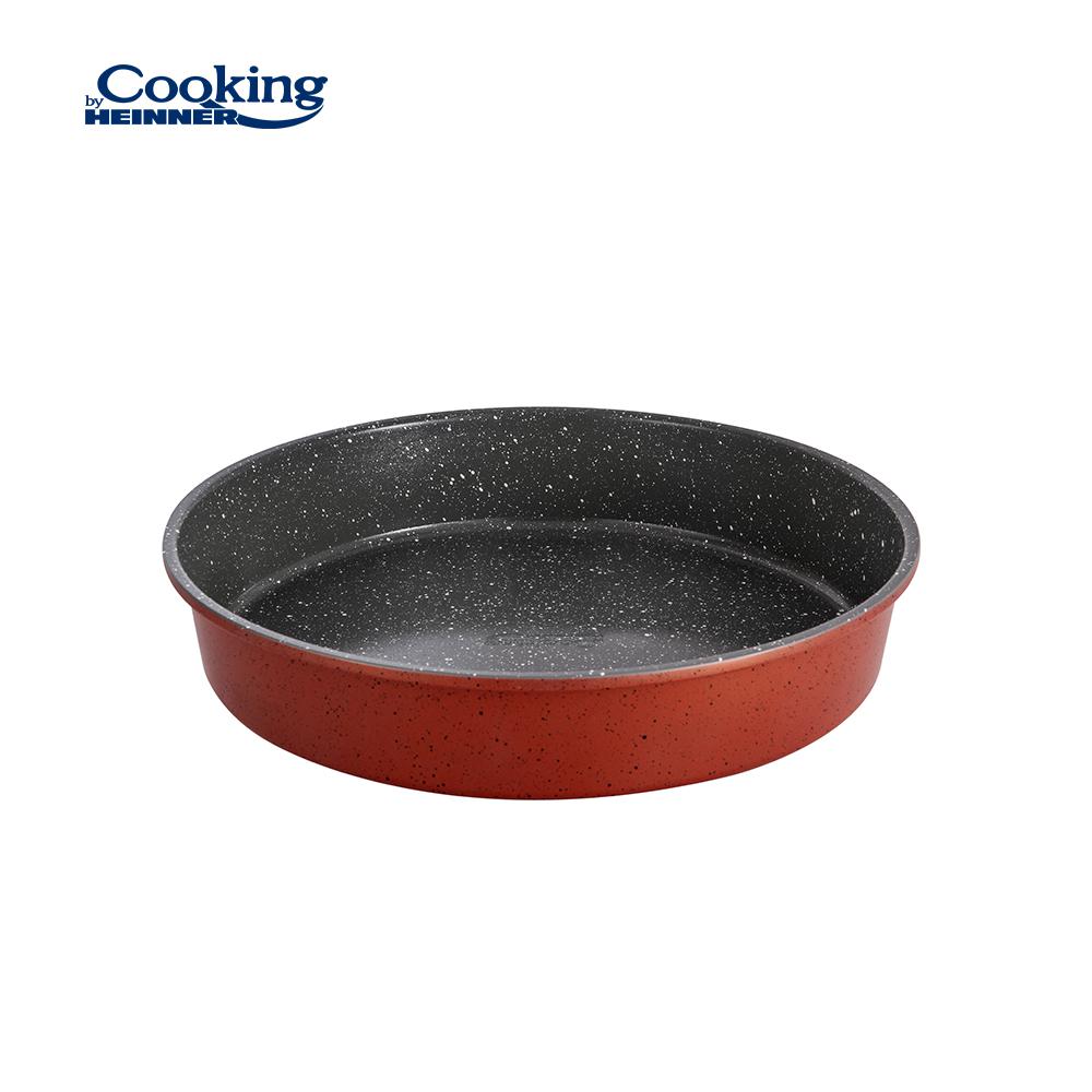 HEINNER TAVA ROTUNDA ACOPERIRE CERAMICA 35x7 CM, ANCA, COOOKING BY, HR-FM-A357