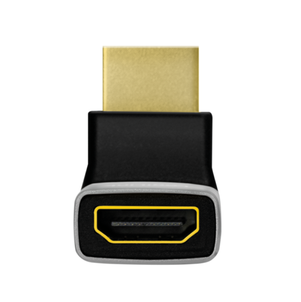 Logilink ADAPTOR video, HDMI (T) la HDMI (M), conectori auriti, rezolutie maxima 8K (7680 x, AH0007A - imagine 3