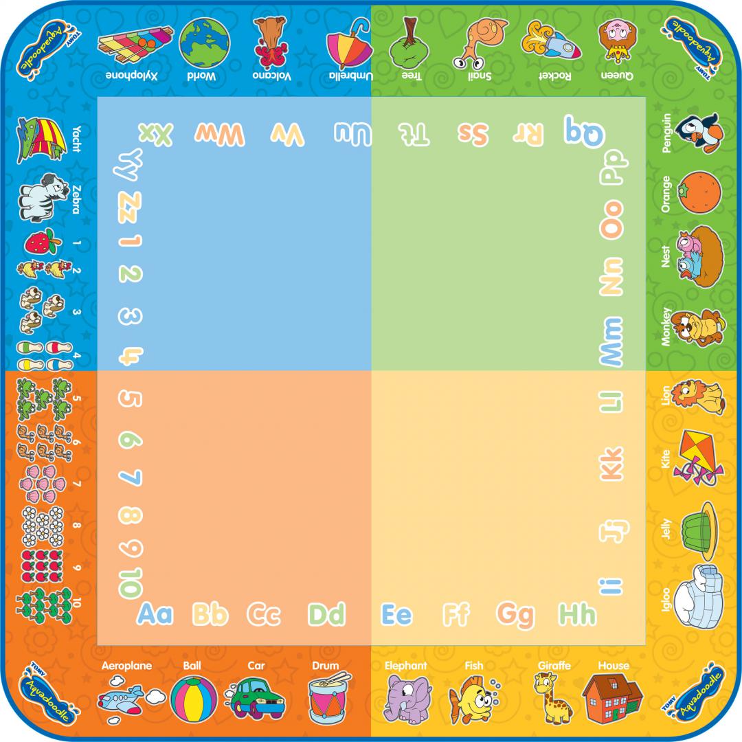 TOMY SET PENTRU DESEN CU APA, COVOR SI STILOU, AQUADOODLE, T72370