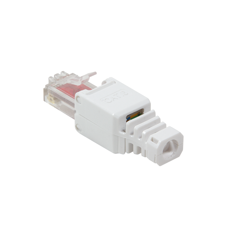 Logilink MUFA RJ-45 pt. cablu UTP, Cat6, RJ-45 (T), manson pentru cablu solid/litat AWG22-24, MP0025