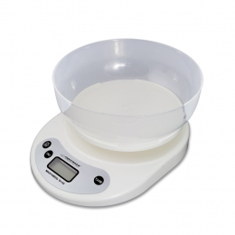 Esperanza Cantar de bucatarie cu bol Coconut max 5kg Alb, EKS007