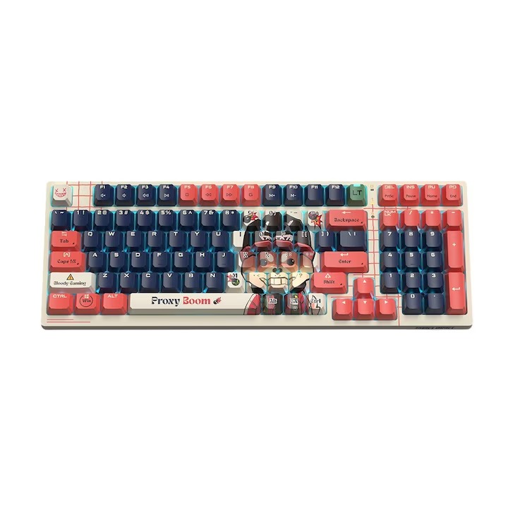 A4Tech Tastatura gaming Bloody AT98 Alpha Optical Switch Performance Keyboard USB, AT98 Proxy Boom - imagine 4