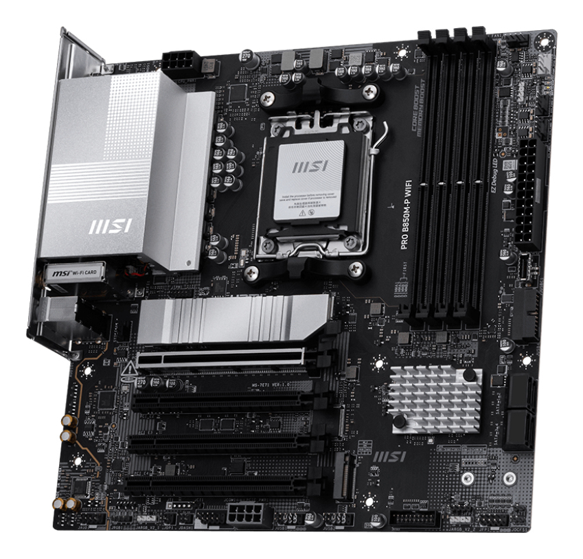 MSI Placa de baza, PRO B850M-P WIFI - imagine 3