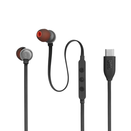 JBL Casti In-Ear cu fir Tune 310C Pure Bass Hi-Res USB-C Negru, JBLT310CBLK - imagine 6