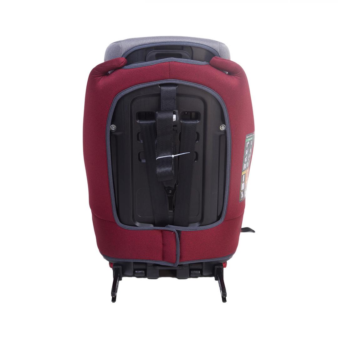 U-GROW Scaun auto 76-150CM(15M-12Y), R129, isofix si top tether, rosu, UG-302IS-RD - imagine 5