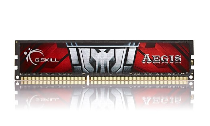 G.Skill Memorie AEGIS - DDR3 - 8 GB - DIMM 240-pin - unbuffered, F3-1600C11S-8GIS