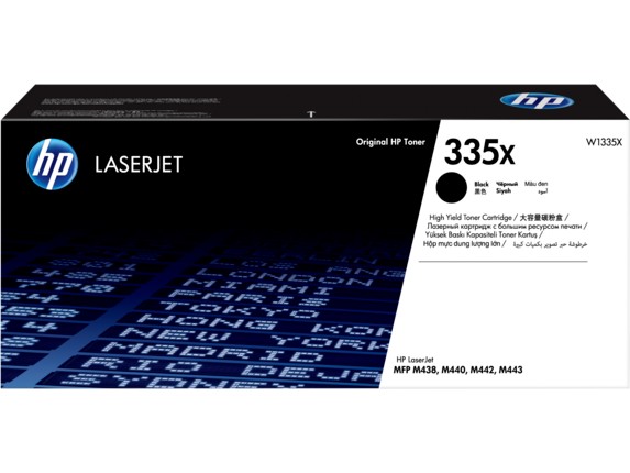 HP Toner Original Black, nr.335X pentru LaserJet M438|M442|M443, 13.7K, W1335X