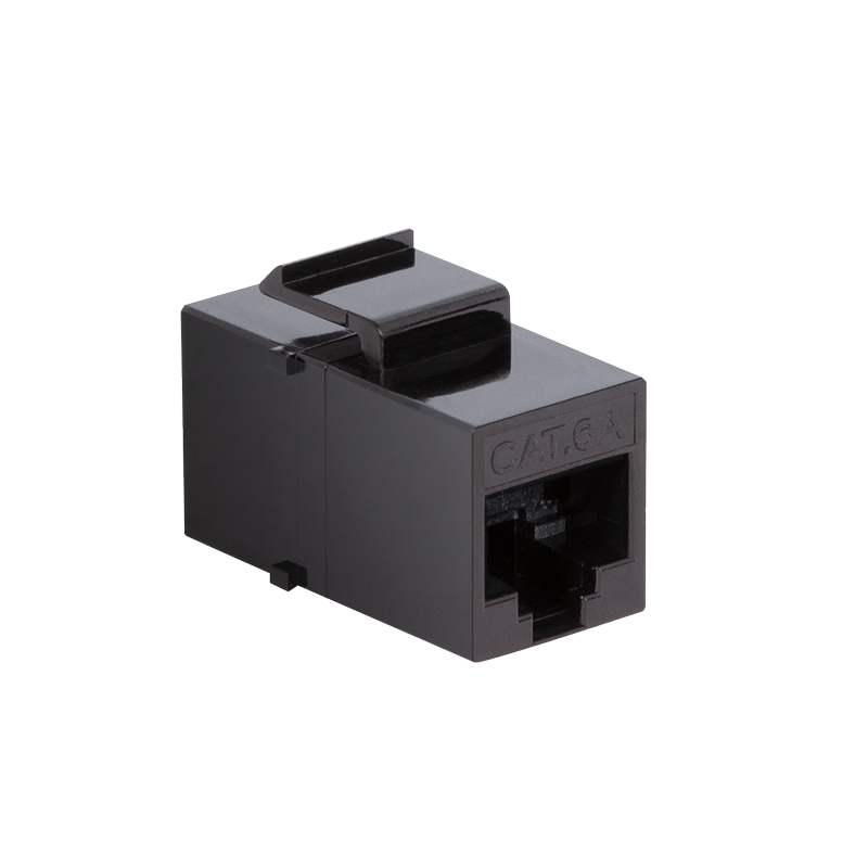 Logilink CUPLA RJ-45 pt. cablu UTP, Cat6a, 2 x RJ-45 (T), neecranat, montare prin clipsare, NK4014