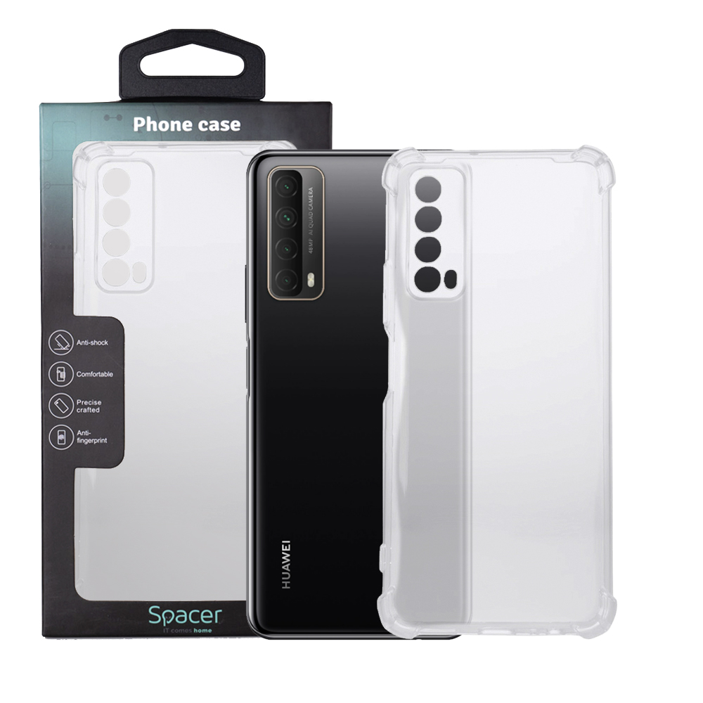 SPACER Husa Huawei telefon P Smart, transparent, tip back cover, protectie, SPPC-HU-P-S-CLR