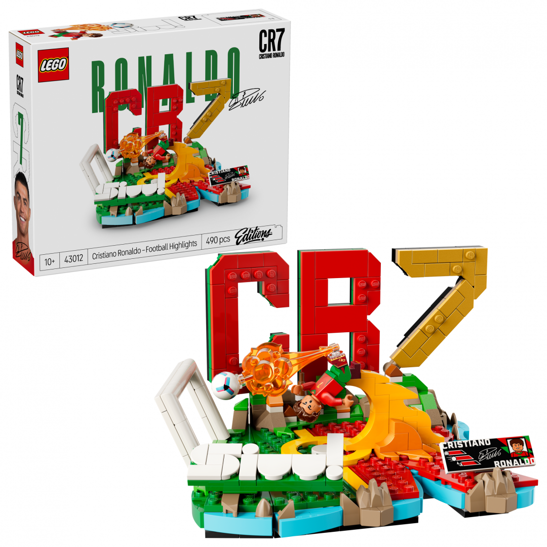 LEGO CRISTIANO RONALDO MOMENTE IMPORTANTE DIN FOTBAL, LEGO43012