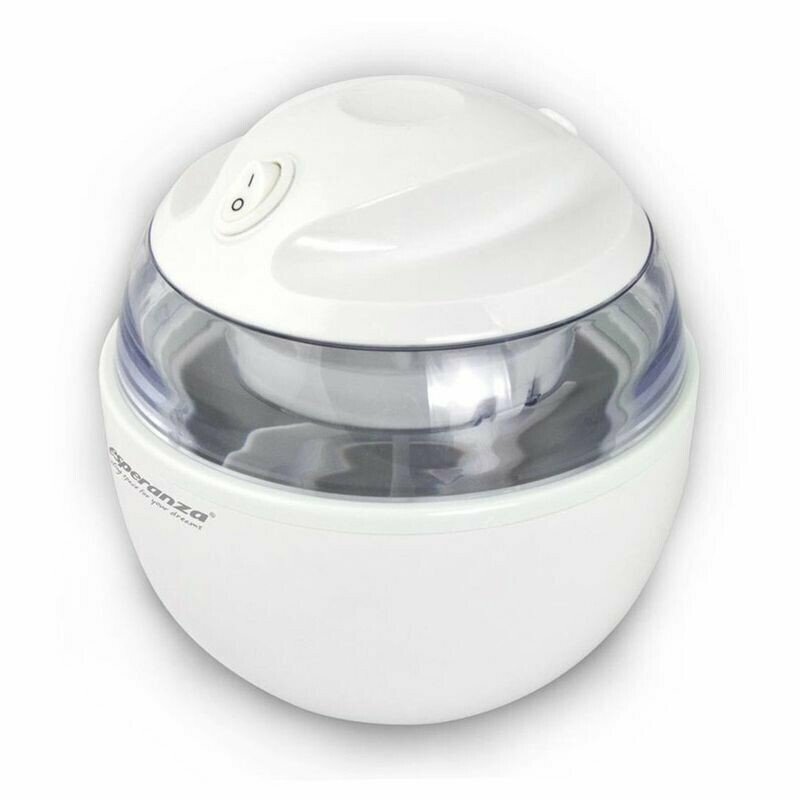 Esperanza Aparat de facut inghetata Vanilla 7W 0.6l Alb, EKI001