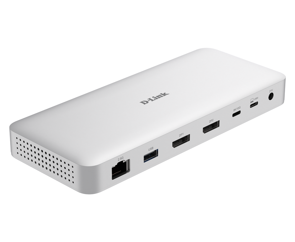 D-Link DOCKING STATION, 9-in-1 USB 4, conectare PC Type-C, porturi: 2 x USB, 2 x USB Type-C, DUF-901 - imagine 3