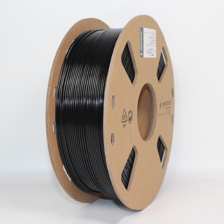 Gembird FILAMENT pt. imprimanta 3d, PETG, 1.75mm diamentru, 1Kg / bobina, topire, 3DP-PETG1.75-01-BK