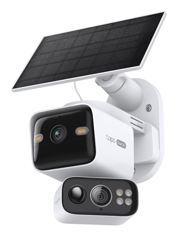 Tp-Link CAMERA IP Exterior, dual lens 2K+2K (wide 165°+telephoto 6mm), pan/tilt 360°, Tapo C645D KIT