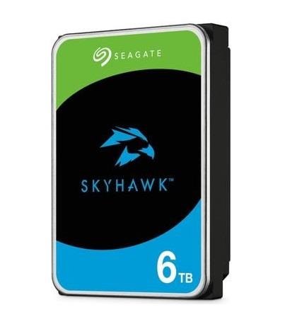 Seagate HDD Video Surveillance SkyHawk 6TB CMR, 3.5, 256MB, SATA, RV Sensors, Rescue, ST6000VX009