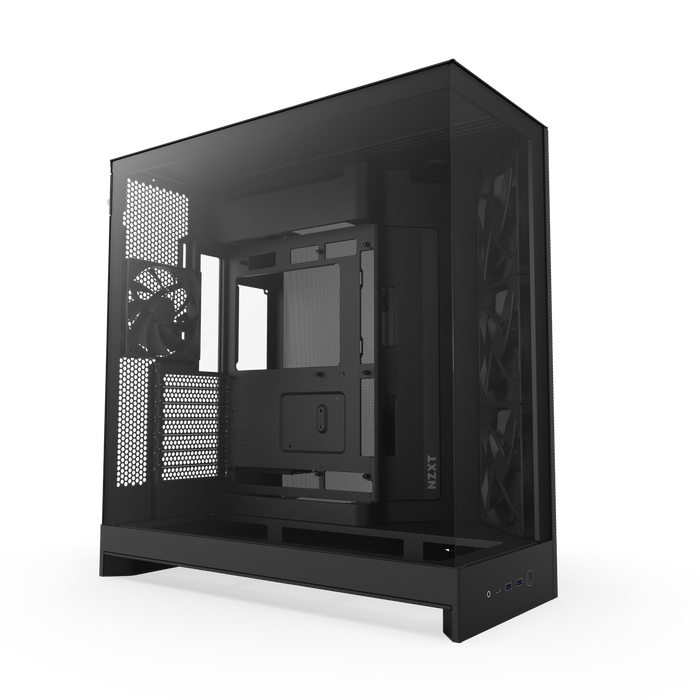 NZXT Carcasa H9 Flow (2025), Dual-Chamber, Mid-Tower, Negru, CM-H92FB-01