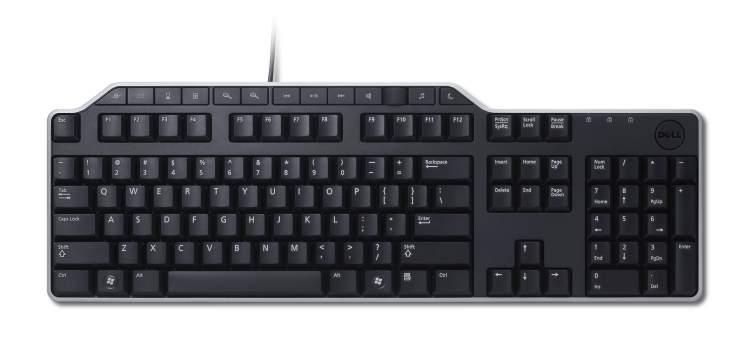 Dell TASTATURI, "KB522", cu fir, 117 taste format standard (104-108 taste), USB, negru, 580-17667