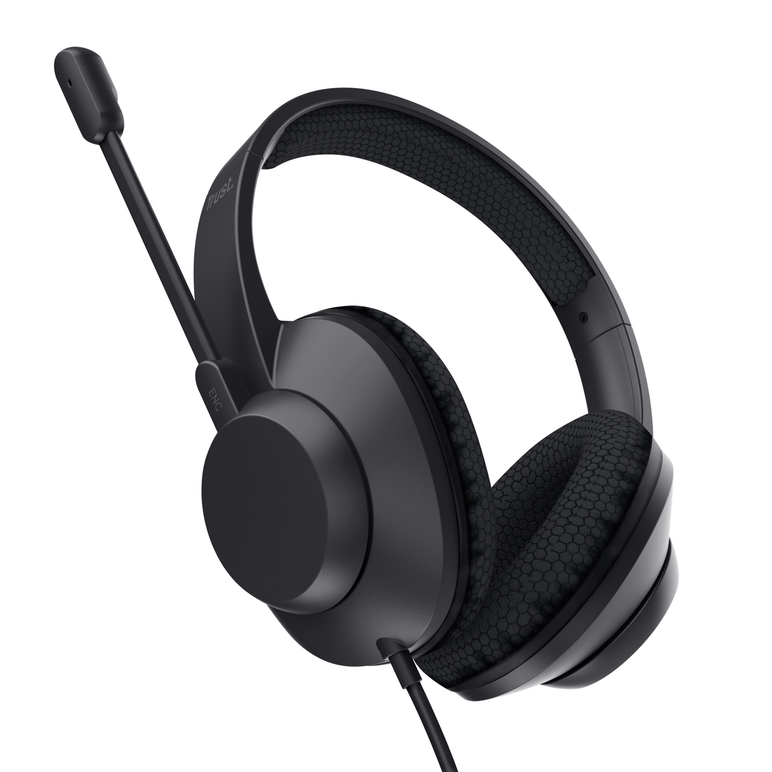 Trust Casti cu fir Ayda Max, negru, TR-25462 - imagine 3