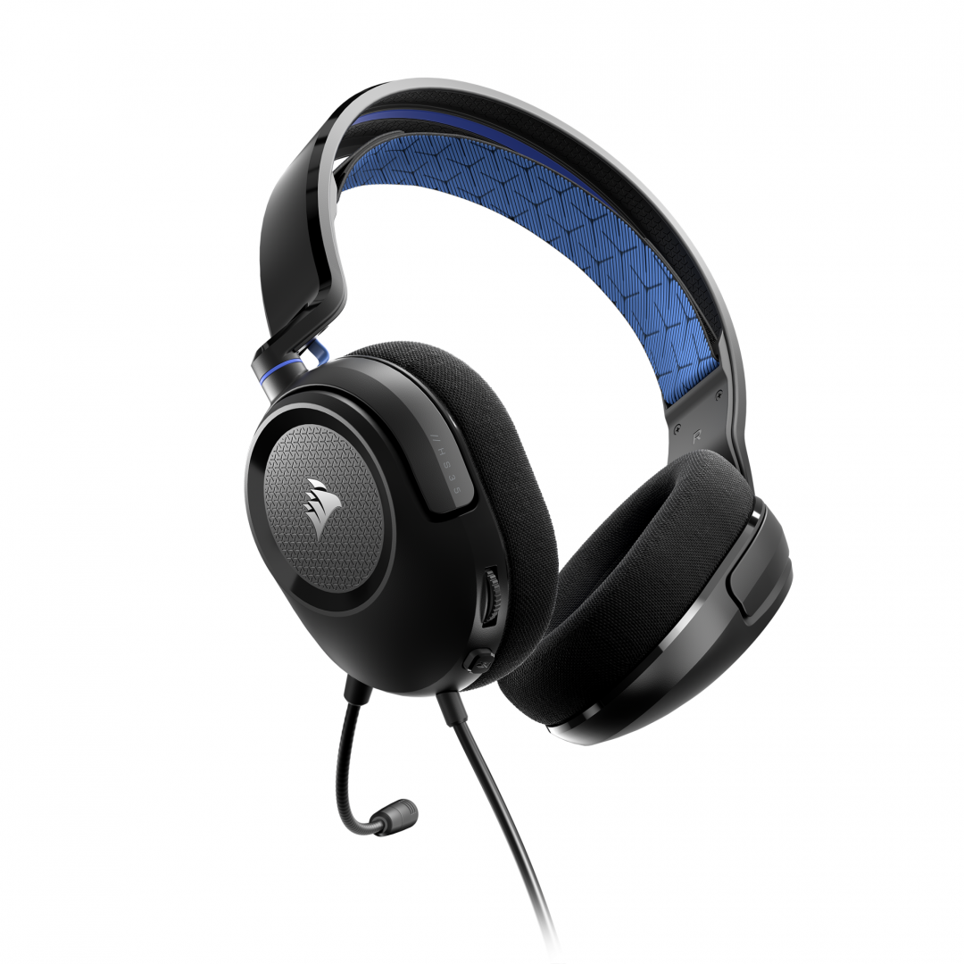 Corsair Headset HS35 V2 BLUE, CA-9011383-EU - imagine 2