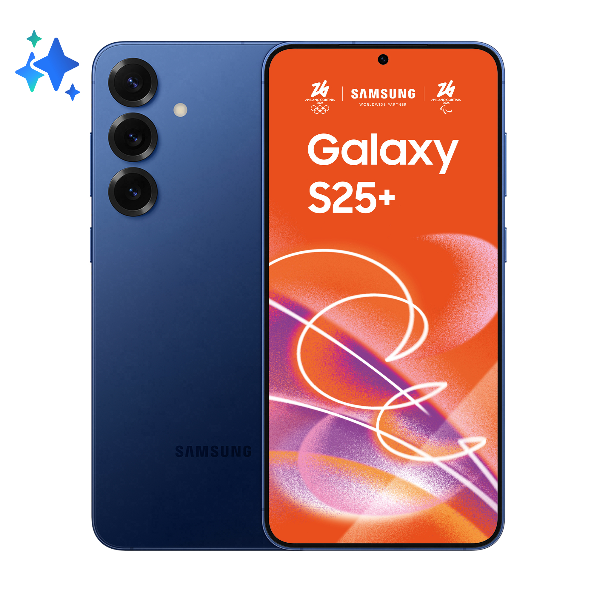 Samsung Smartphone Galaxy S25+ 256GB 12GB RAM 5G Dual SIM Navy, SM-S936BDBDEUE
