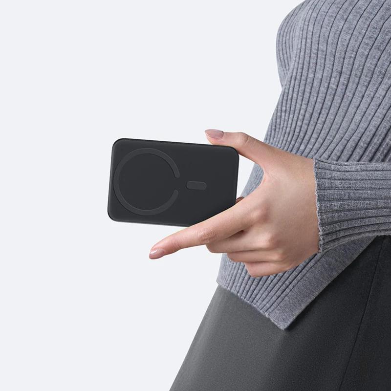 Baseus POWER BANK EnerFill FM11 Mini Magnetic Wireless, P1008210E123-00 - imagine 6
