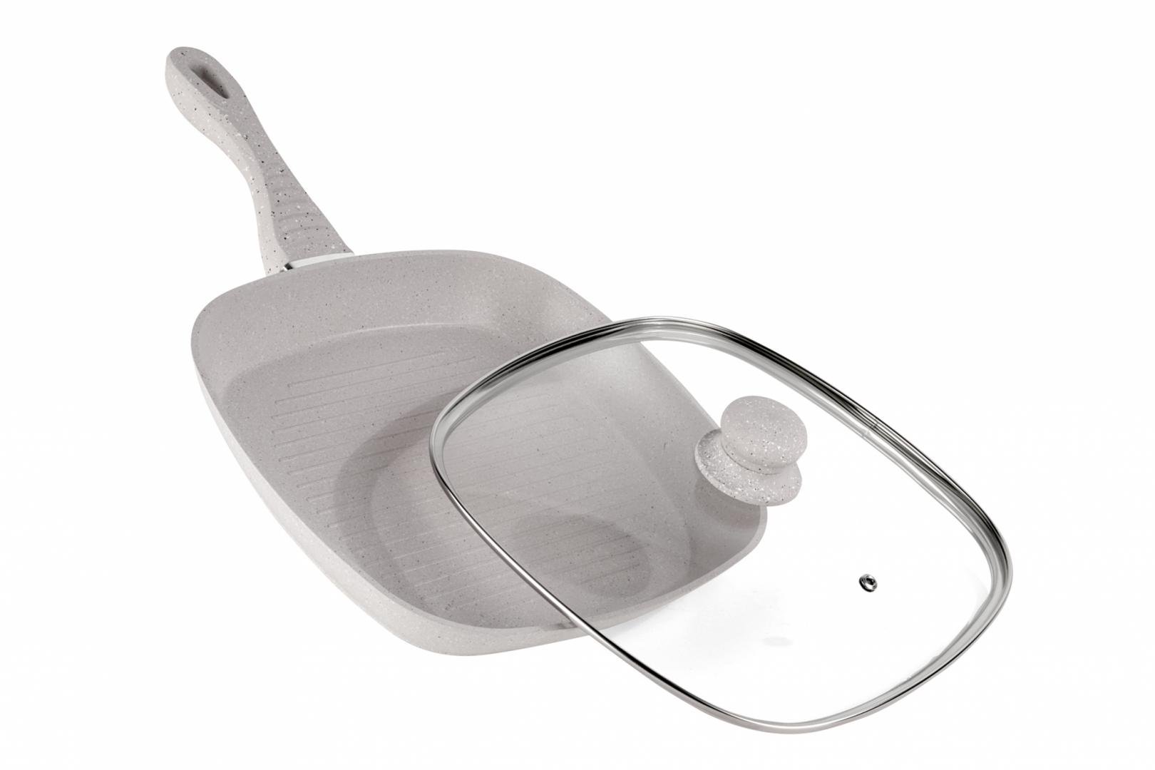 HEINNER TIGAIE GRILL ALUMINIU+CAPAC 28x4 CM, MOZAIK, COOKING BY, HR-BET-GRILL28