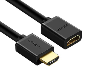 UGreen CABLU video, HD107 adaptor HDMI (T) la HDMI (M), rezolutie maxima 4K UHD (3840 x 2160), 10142 - imagine 2