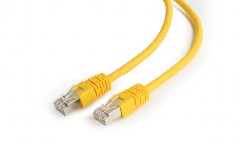 SPACER PATCH CORD UTP Cat5e, cupru-aluminiu, 10 m, galben, AWG26, SP-PT-CAT5-10M-Y