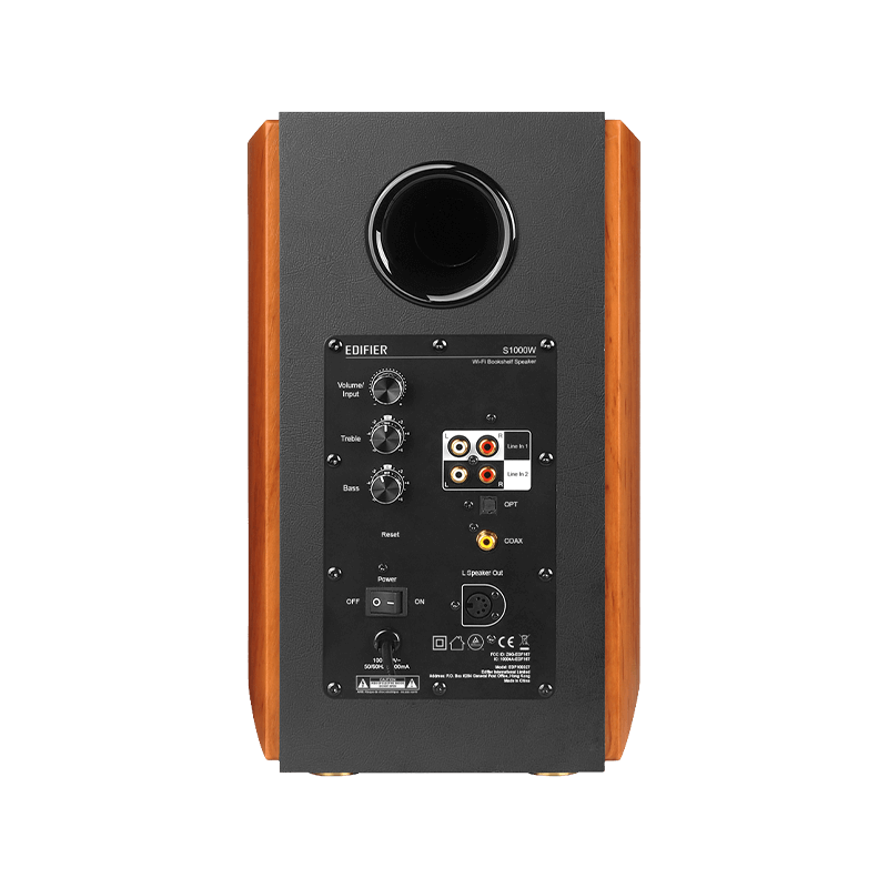Edifier BOXE 2.0, RMS: 120W (2 x 25W, 2 x 35W), bluetooth, wireless, telecomanda wireless, S1000W-BR - imagine 3