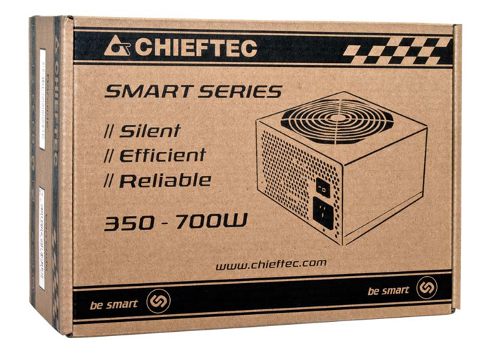 CHIEFTEC SURSA Smart series 500 W, non-modulara, certificare 80 Plus - compatibila, GPS-500A8 - imagine 4