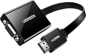 UGreen CABLU video, "CM611" HDMI (T) la 1 x VGA (M) 1920x1080 la 60Hz, lungime 0.15m, negru, 90813