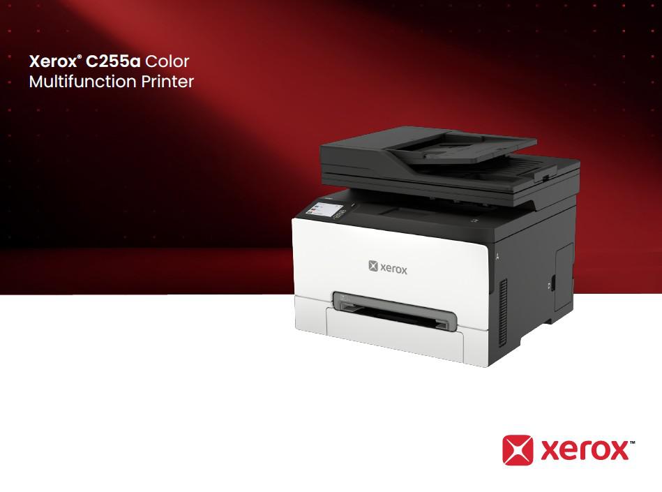 XEROX Multifunctional laser color C225A, dimensiune A4, Printare, Copiere, Scanre, Fax, C255V_AEU - imagine 2