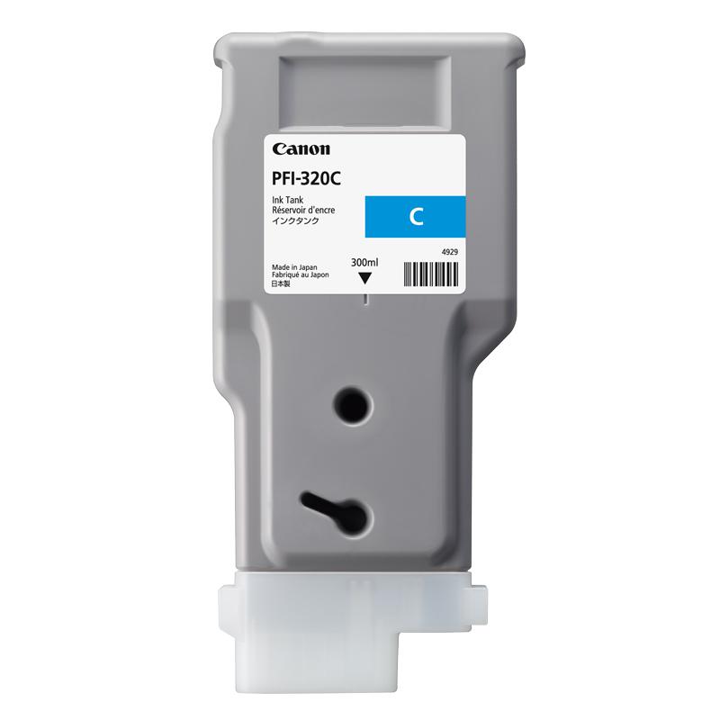 Canon Cartus Cerneala Original Cyan, PFI-320C pentru IPF TM-200|TM-205|TM-300|TM-305, 2891C001AA