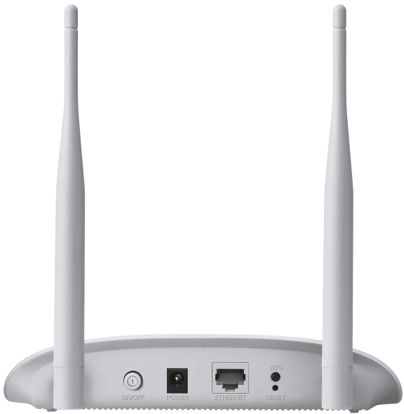 Tp-Link ACCESS POINT wireless 300Mbps, port 10/100Mbps, 2 antene externe, pasiv PoE, 2T2R, TL-WA801N - imagine 3