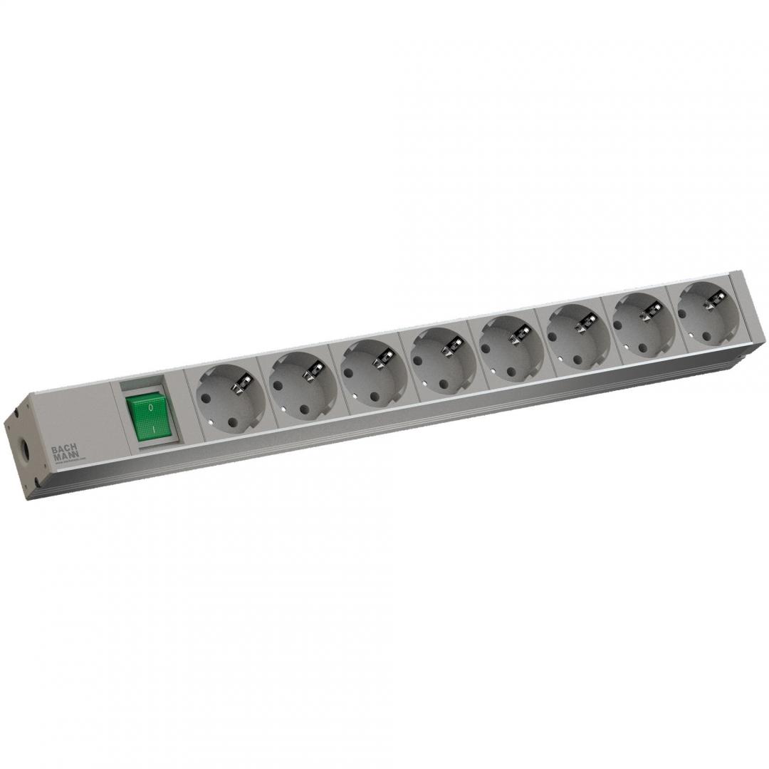 Bachmann PRELUNGITOR PDU 19" 1HE 8SCHUKO, BM-333.400