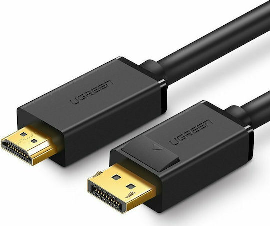 UGreen CABLU video, "DP101" DP (T) la HDMI (T) 4K la 30Hz, lungime 3m, negru, 10203