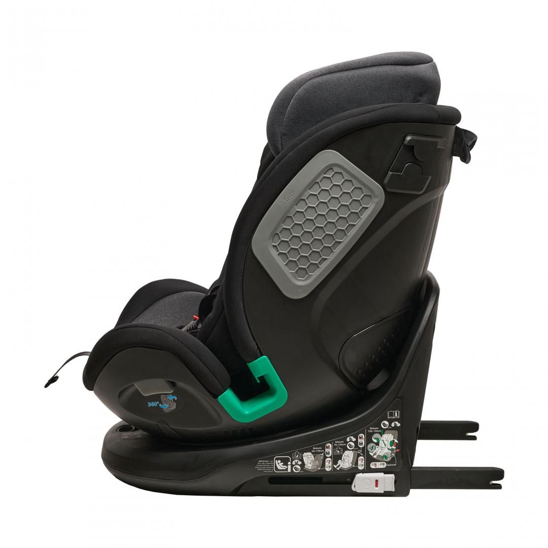 U-GROW Scaun auto rotativ 360 gr,isofix,Negru, UGHCS-09BK - imagine 4