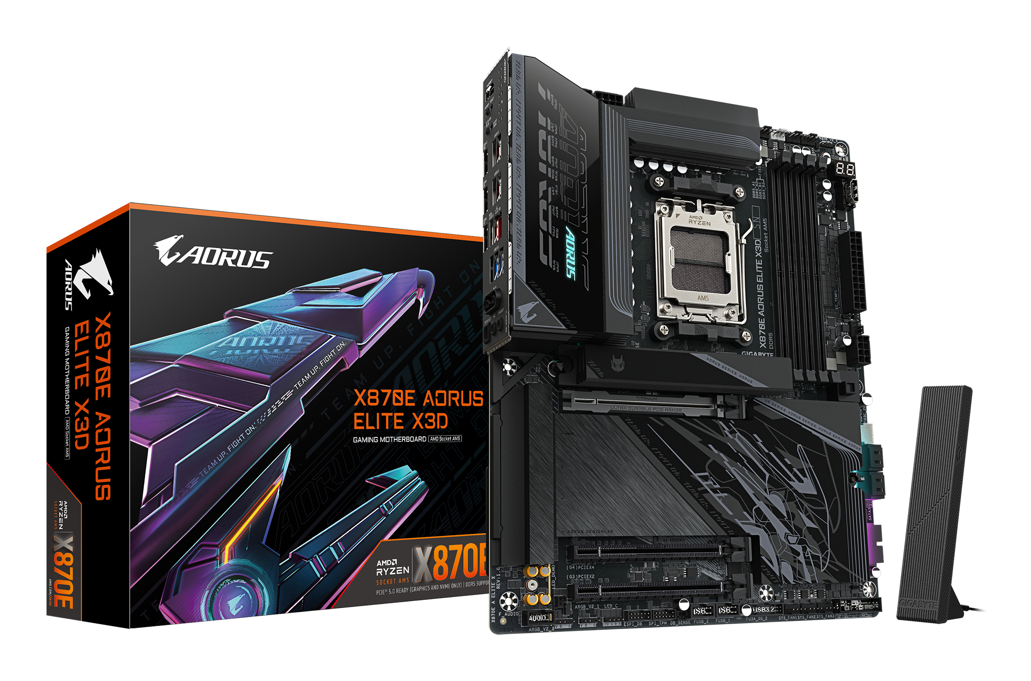 Gigabyte PLACA DE BAZA X870E AORUS ELITE X3D, X870E A ELITE X