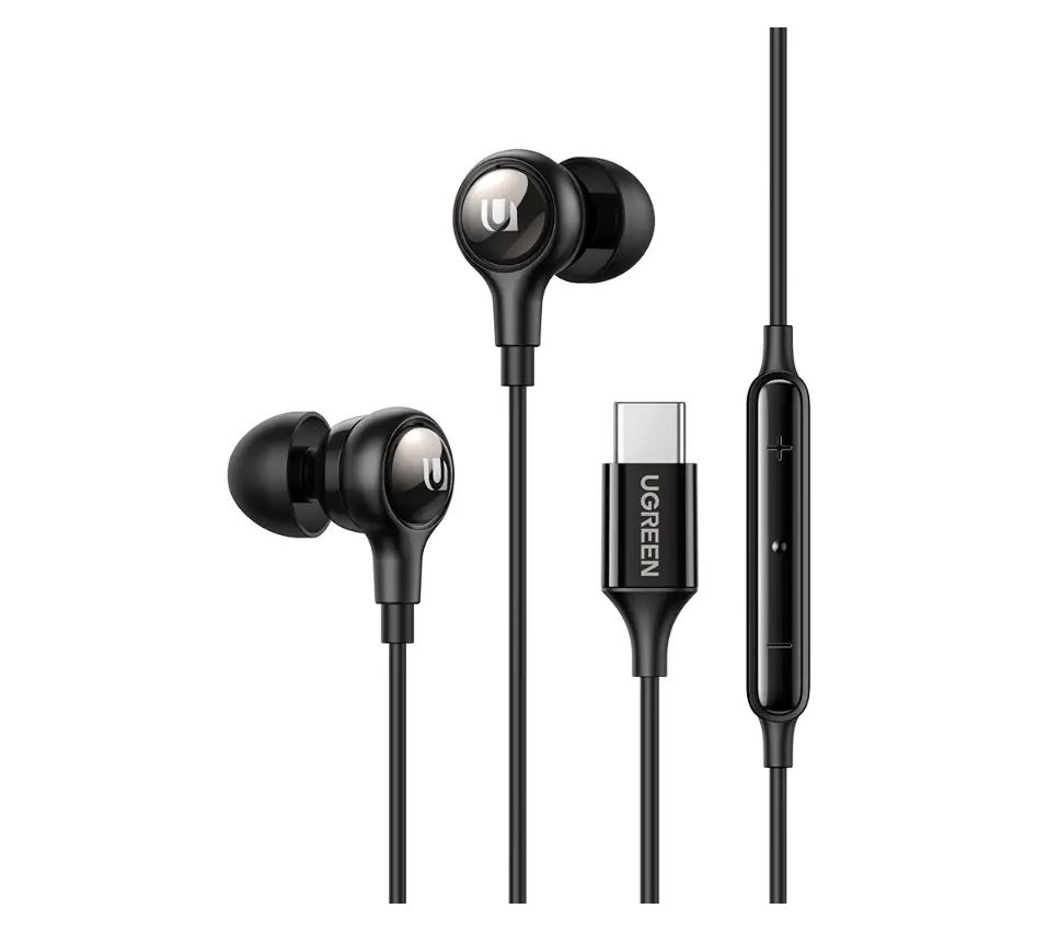 UGreen CASTI, EP103, intraauriculare - butoni, pt smartphone, microfon pe fir, conectare prin, 30638