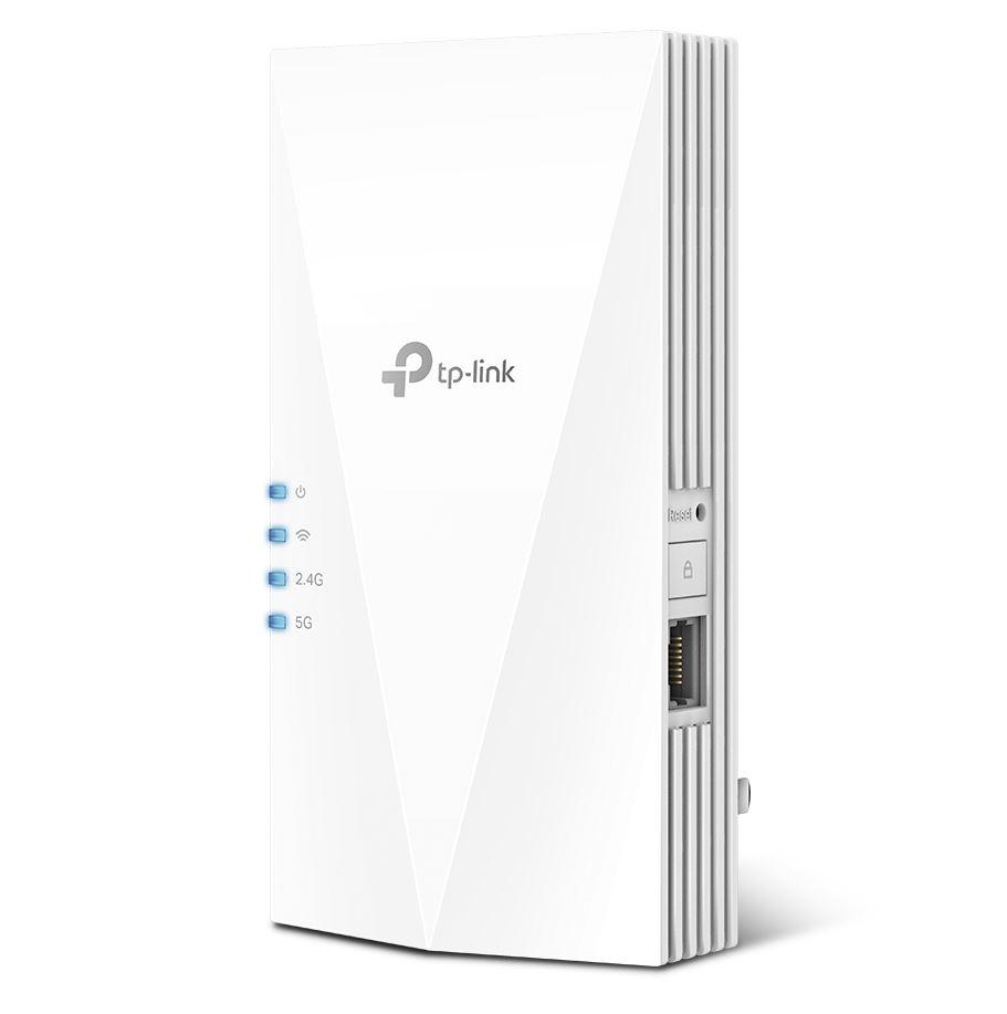 Tp-Link RANGE EXTENDER wireless AX3000, 3000Mbps, 1 port Gigabit, 2 antene interne, 2.4 /, RE700X
