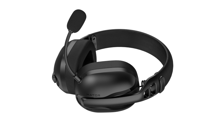 HATOR Casti Gaming Head-band Hyperpunk 3 Wireless, Wireless/Wired, noise-canceling, Negru, ESH15