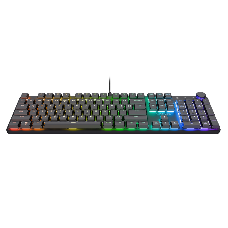TRUST Tastatura Mecanica Gaming GXT 866 Torix, RGB, USB, Negru, TR-24910 - imagine 3