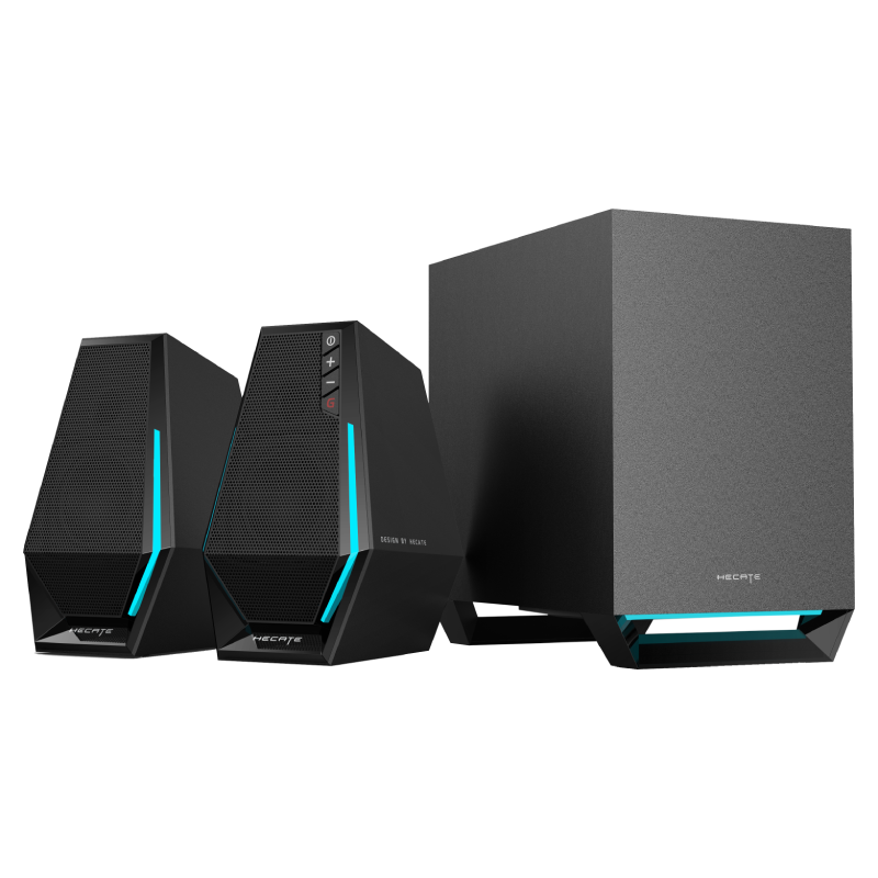 Edifier BOXE Gaming 2.1, RMS: 30W(2 x 7.5W + 15W), bass 4,control, G1500MAX-BK
