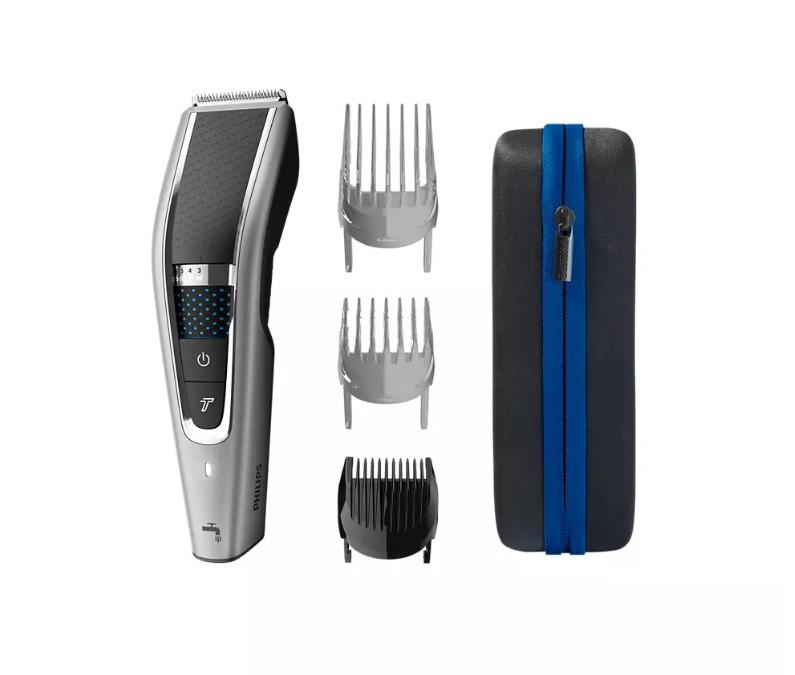 PHILIPS Aparat de tuns Seria 5000, Tehnologie Trim-n-Flow Pro, Lame otel inoxidabil, HC5650/15