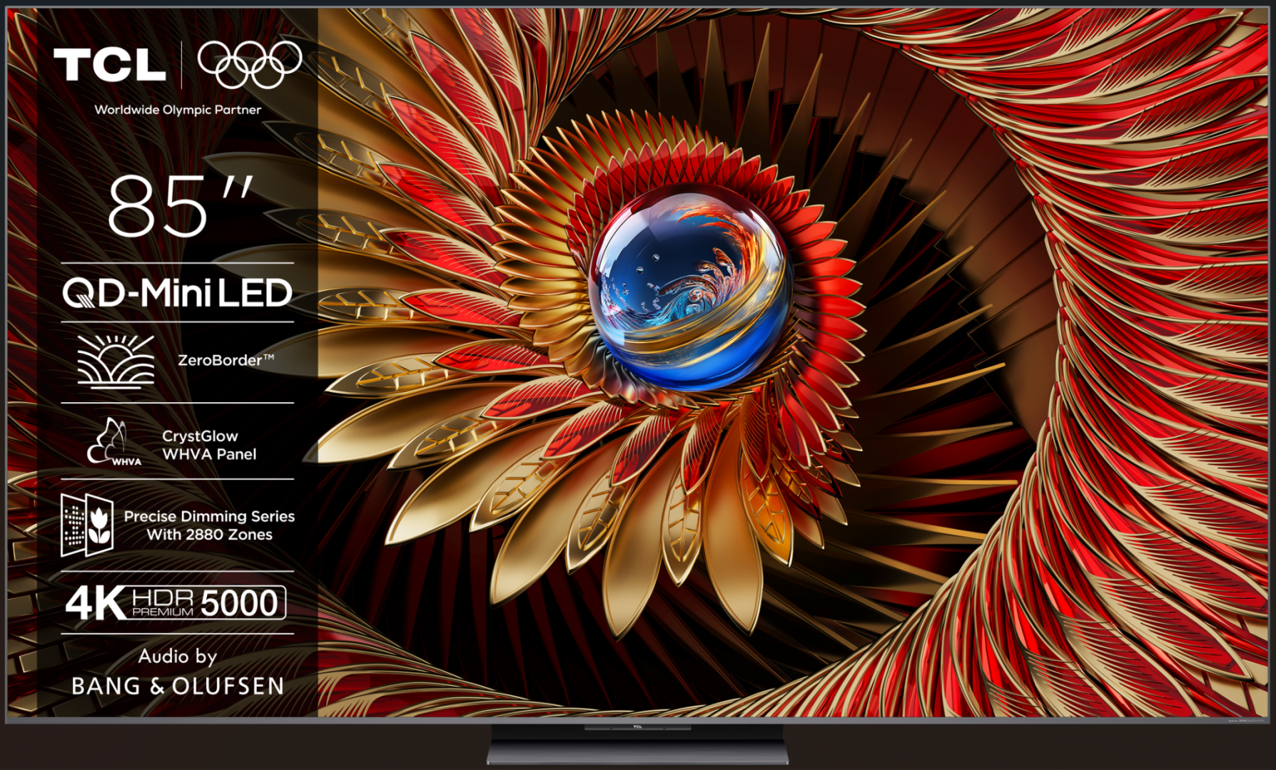 TCL Mini LED TV 4K 85(215 cm), 85Q8C