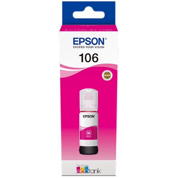 EPSON Cartus 106 EcoTank, magenta, C13T00R340