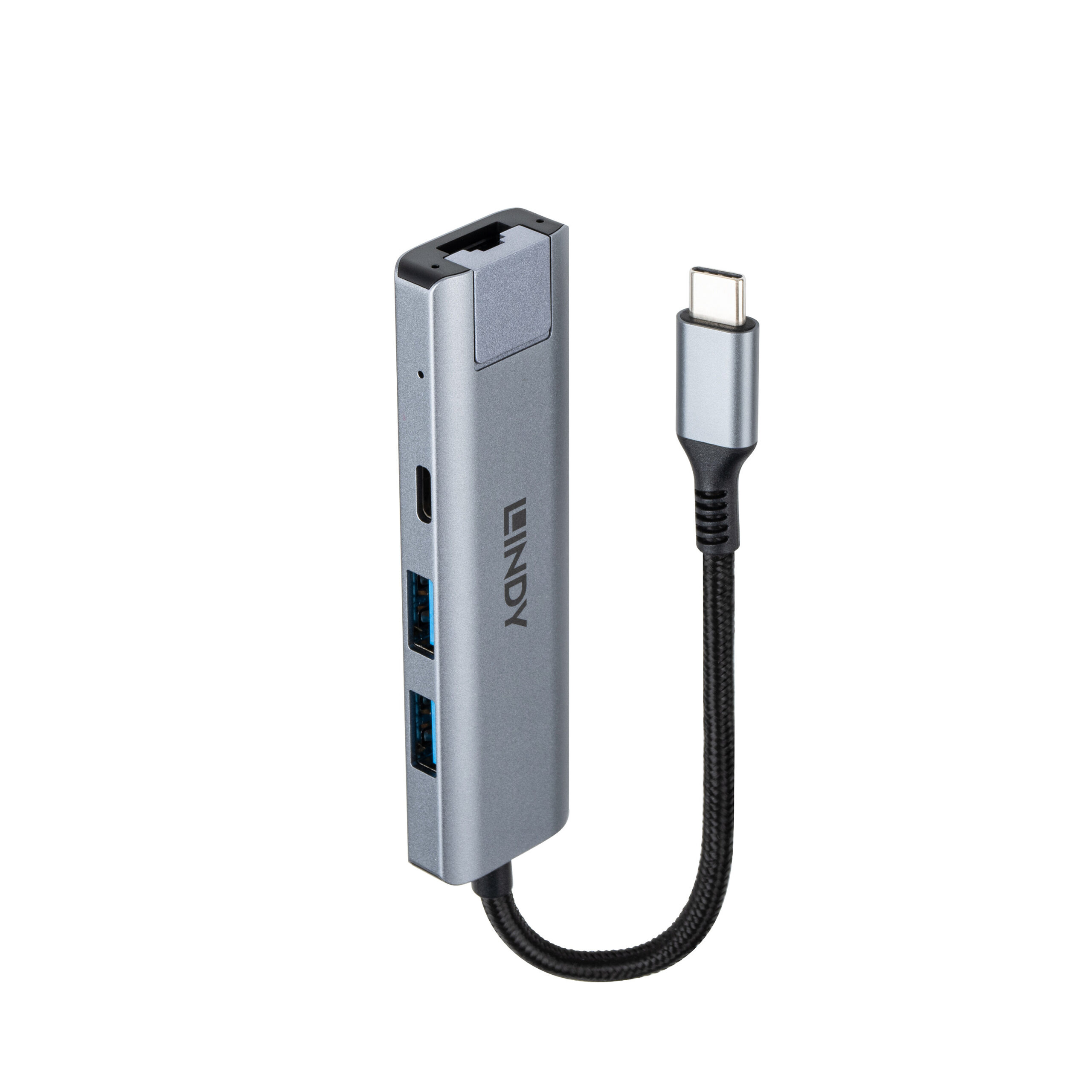 Lindy DOCKING Station USB3.2 Gigabit Ethernet, gri, LY-43422 - imagine 3