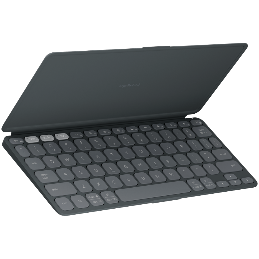 Logitech Keys-To-Go 2 - GRAPHITE - US INTL - BT - INTNL-948 - UNIVERSAL, 920-012984