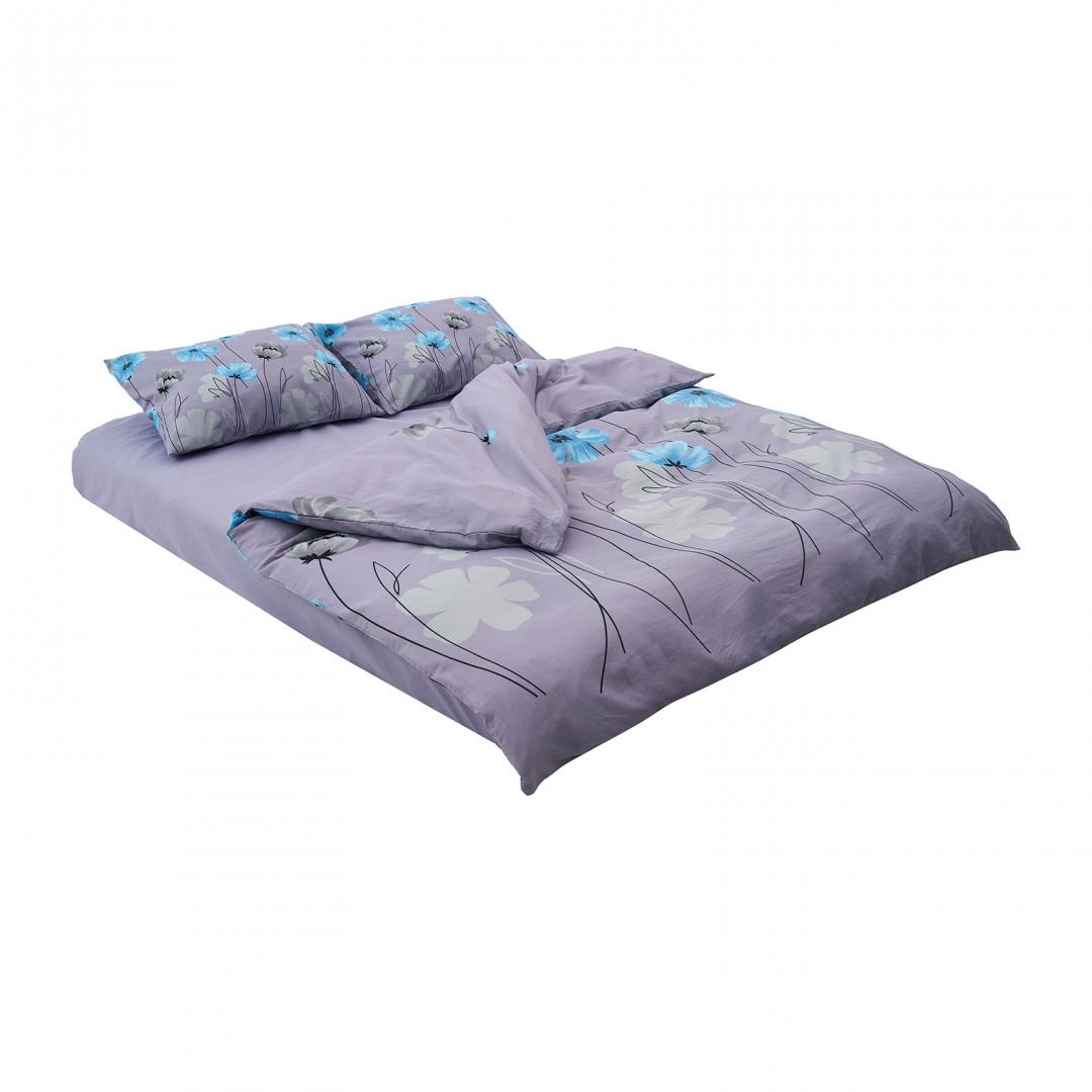 HEINNER Lenjerie dubla,100%bumbac,4 piese, Carol, HR-4BED-132-CRL - imagine 4